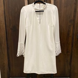 RACHEL Rachel Roy white studded dress size 2
